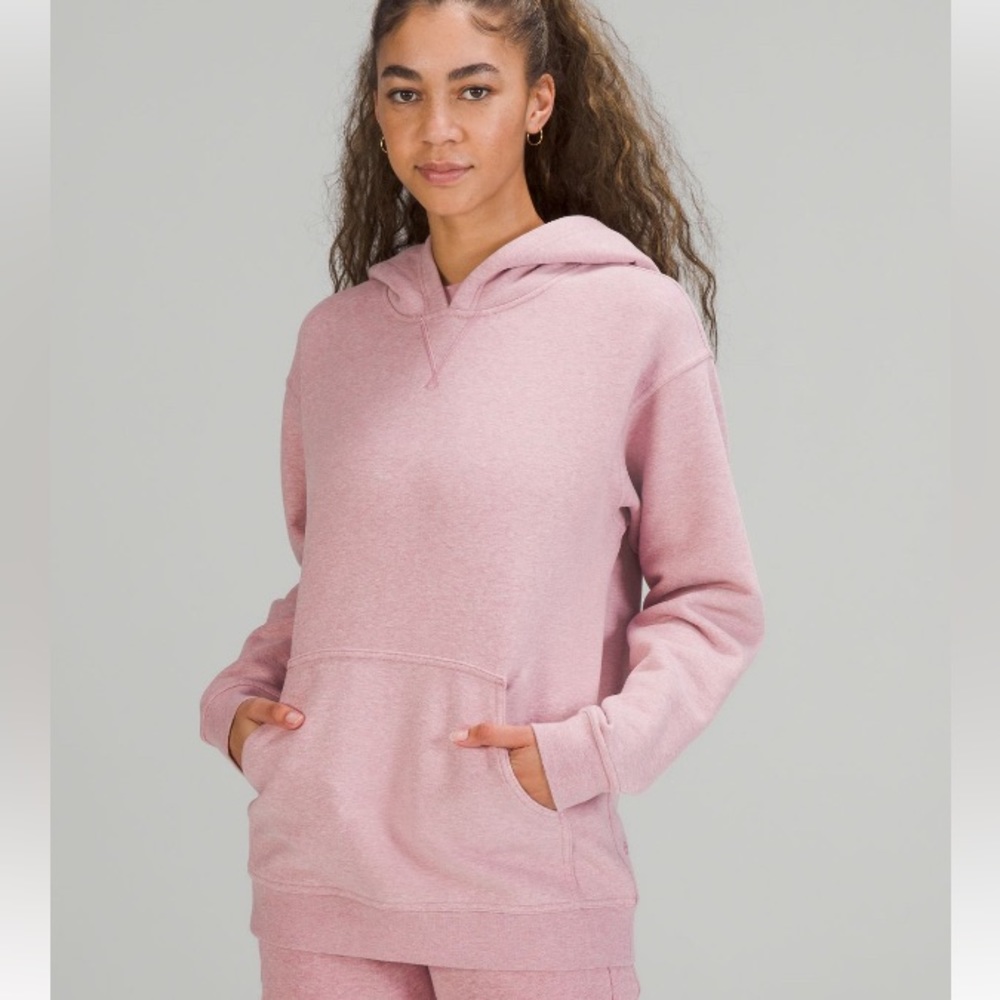 Lululemon all yours pink taupe hoodie size 20